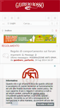 Mobile Screenshot of forum.gamberorosso.it